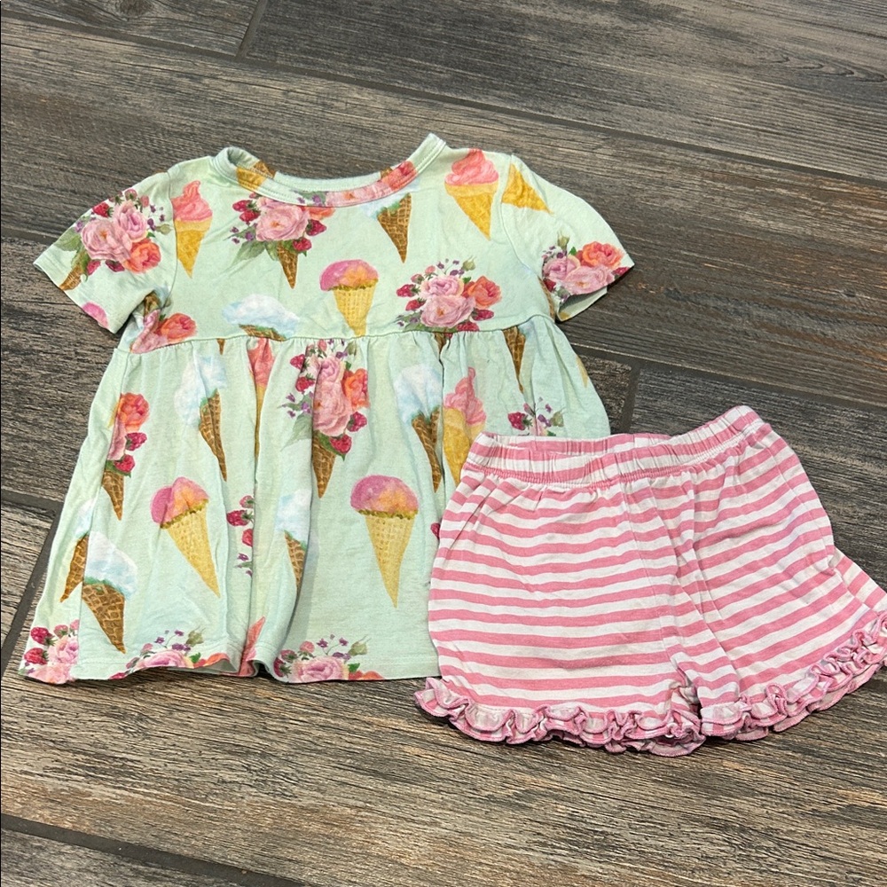 Posh Peanut Shorts Set